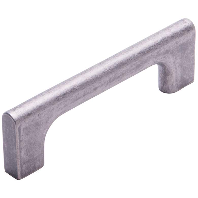Image 1 Hampton Weathered Nickel Metal 4 1/2" Wide Cabinet Pull