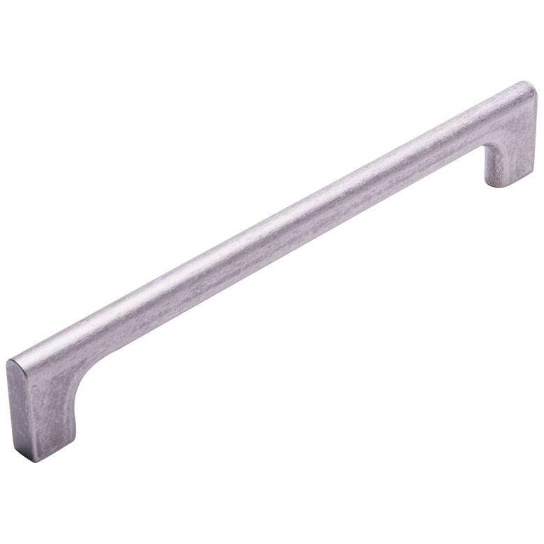 Image 1 Hampton Weathered Nickel Metal 8 3/4" Wide Cabinet Pull