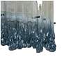 5_Hanabalter 27 1/2" Wide Chrome LED Chandelier w/ Blue Shade more views