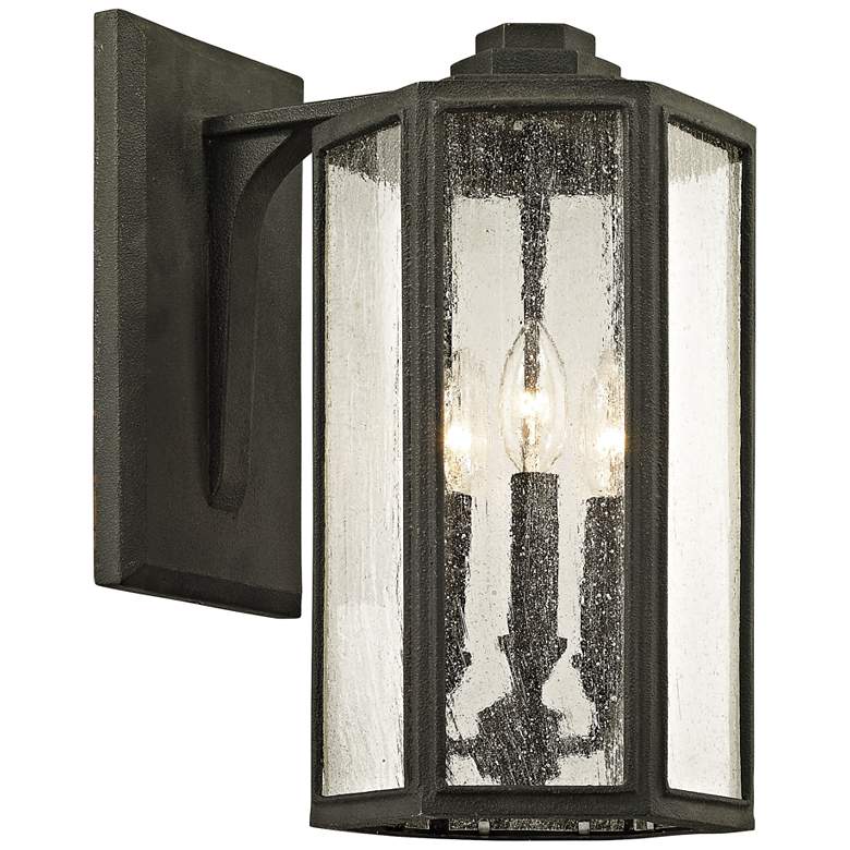 Image 1 Hancock 15 1/2" High Vintage Bronze Outdoor Wall Light