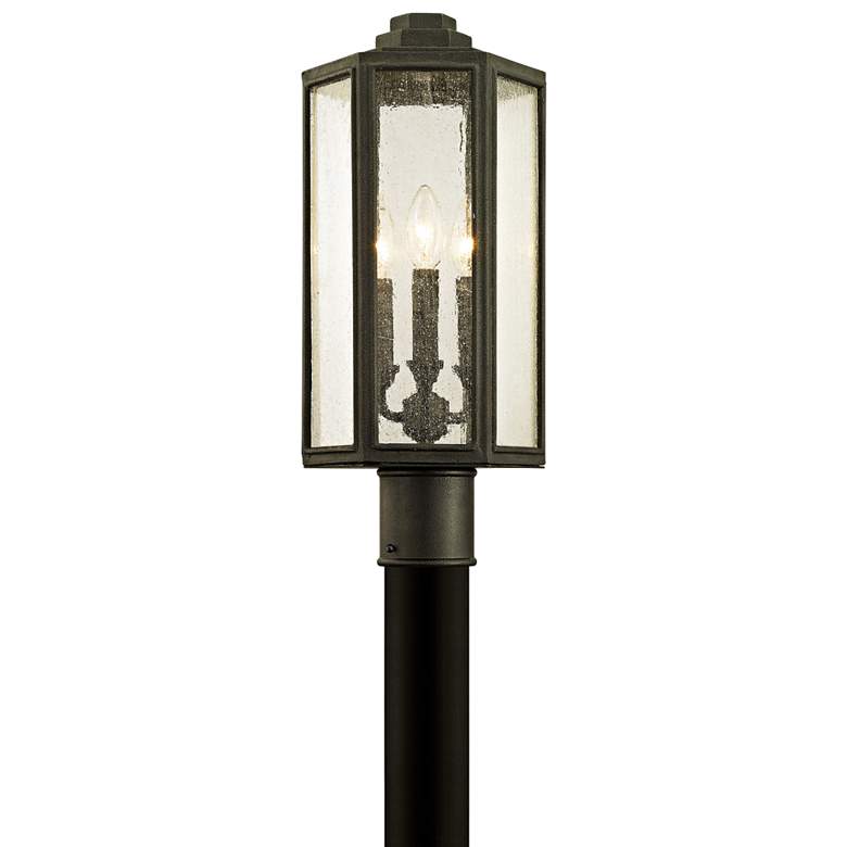 Image 1 Hancock 19 1/2" High Vintage Bronze Outdoor Post Light