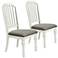 Hancock Park Vintage White Dining Chair Set of 2