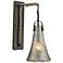 Hand Formed Glass 20" High Oil Rubbed Bronze Wall Sconce