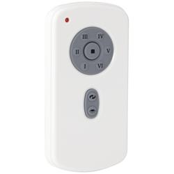 Hand held remote control with included receiver.