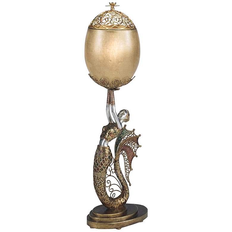 Image 1 Hand-Made Siren of the Sea Accent Table Lamp
