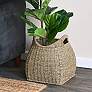 1_Handled Basket, Seagrass