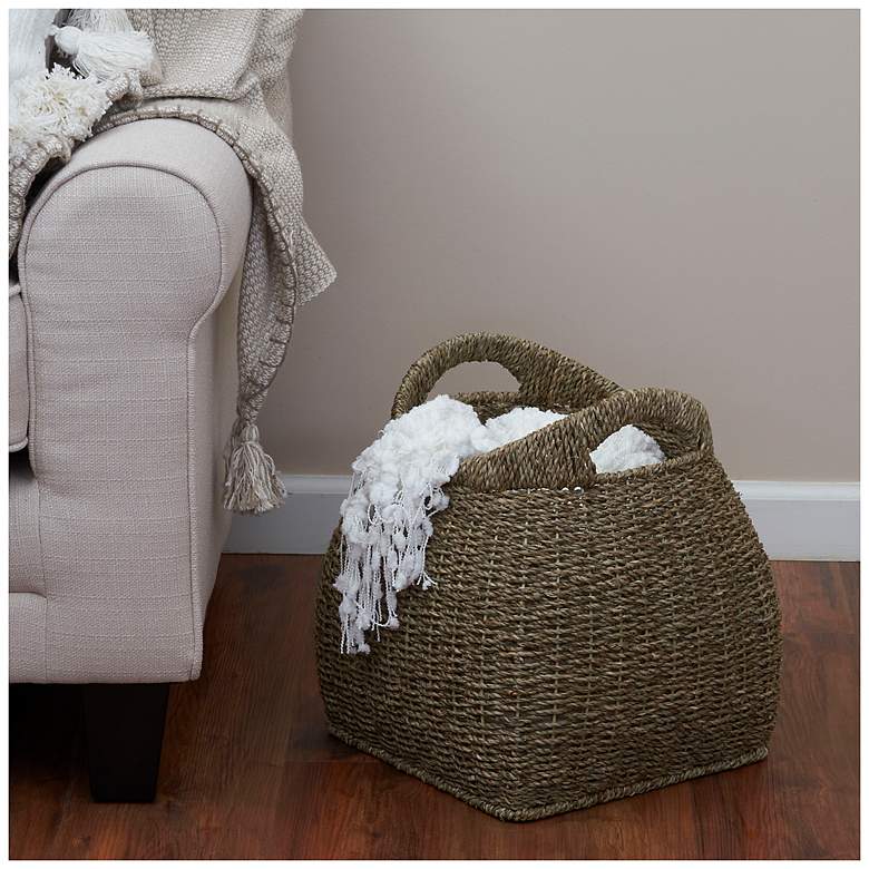 Image 3 Handled Basket, Seagrass more views