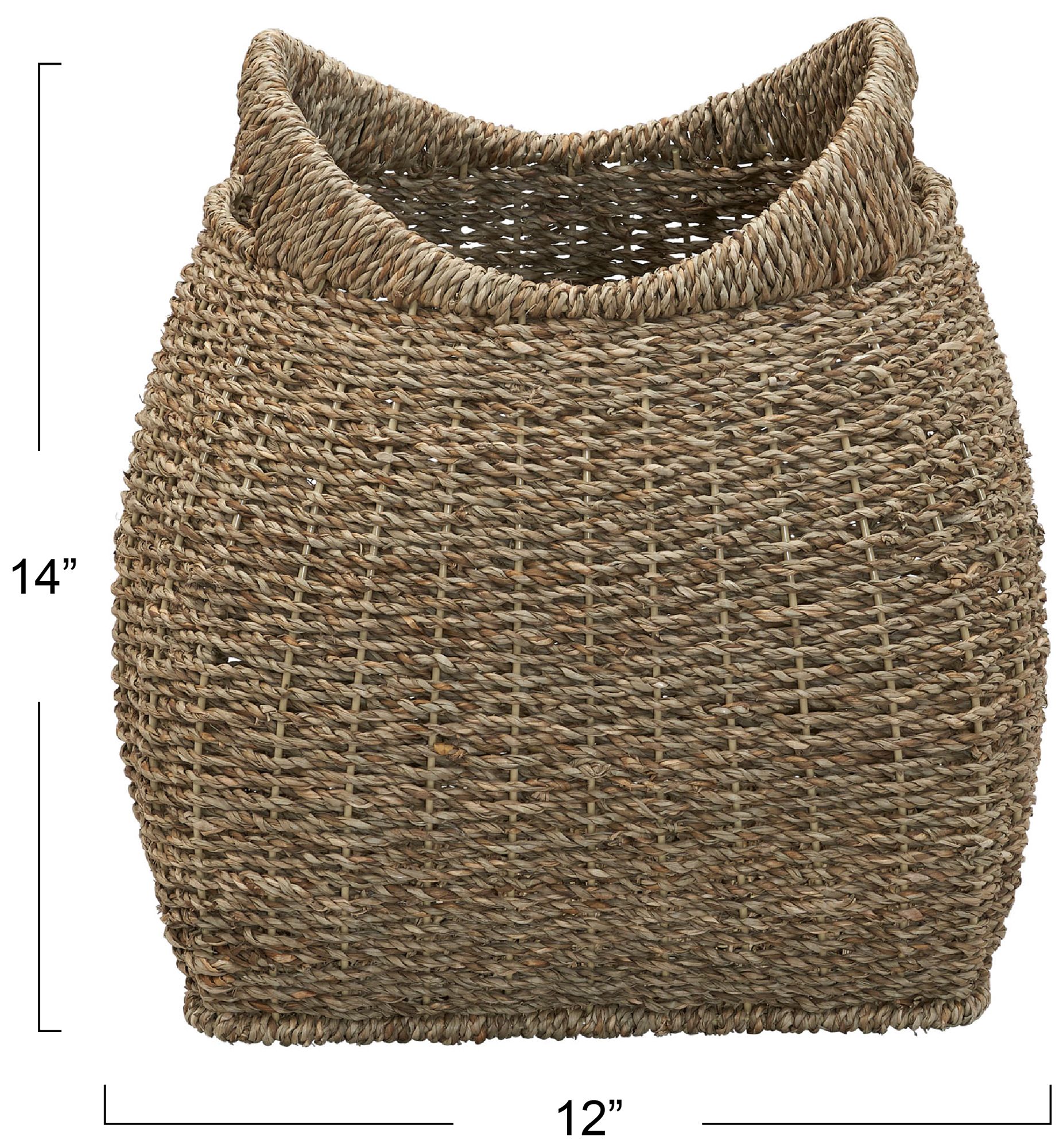 Image 4 Handled Basket, Seagrass more views