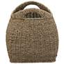 7_Handled Basket, Seagrass more views