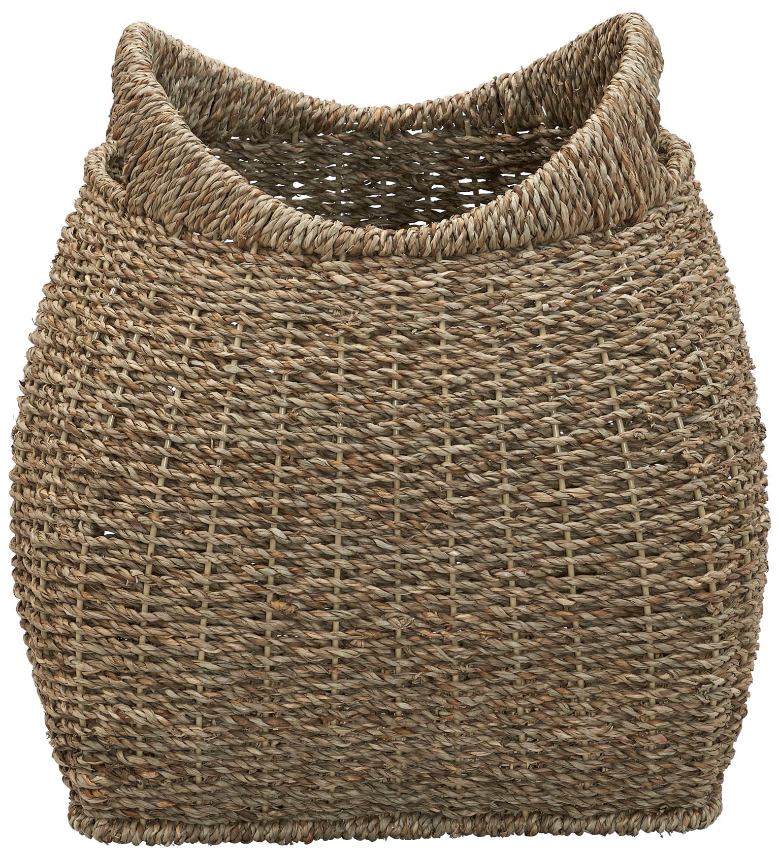 Handled Basket, Seagrass