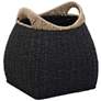 2_Handled Basket, Two Tone Seagrass and Paper Rope