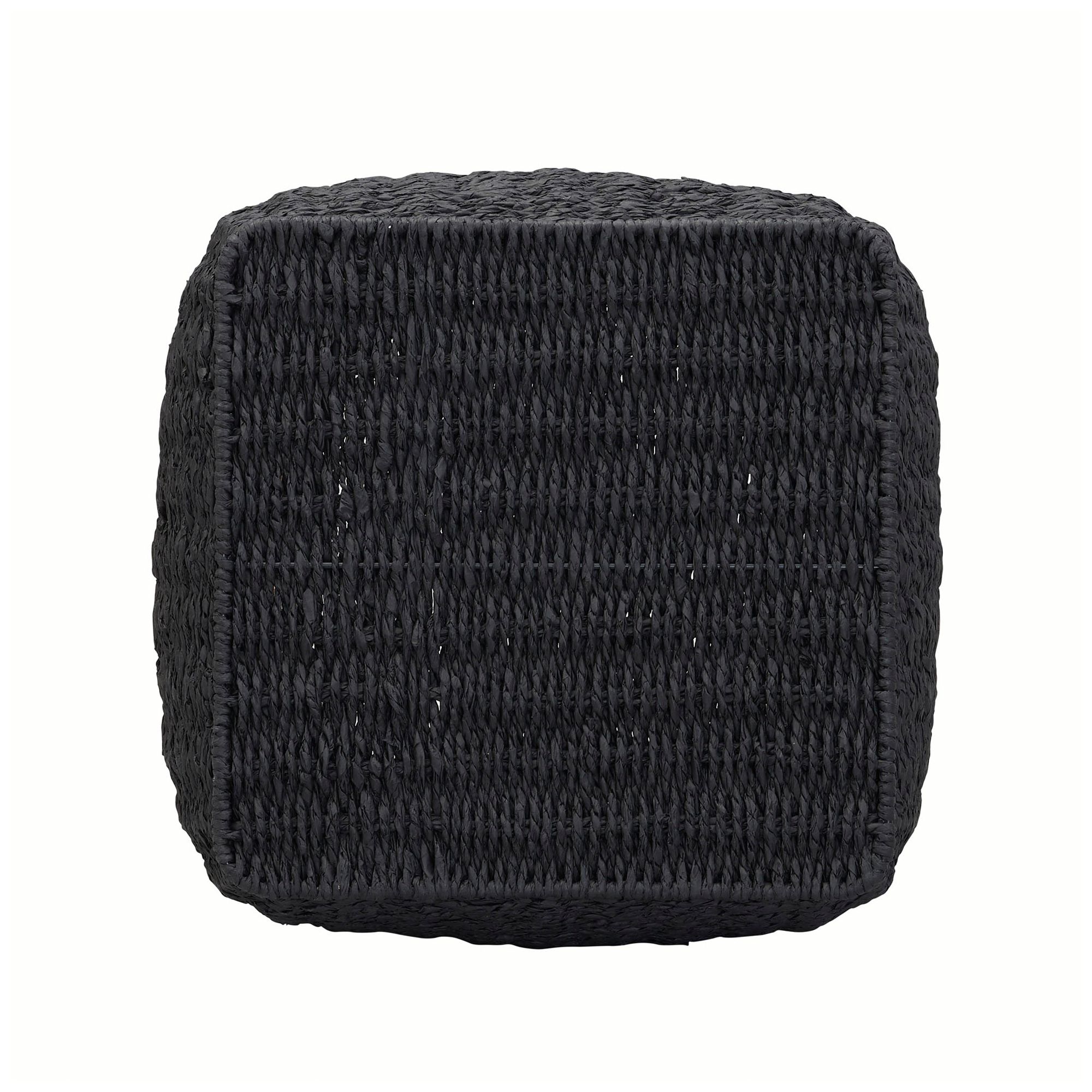 Handled Basket, Two Tone Seagrass and Paper Rope