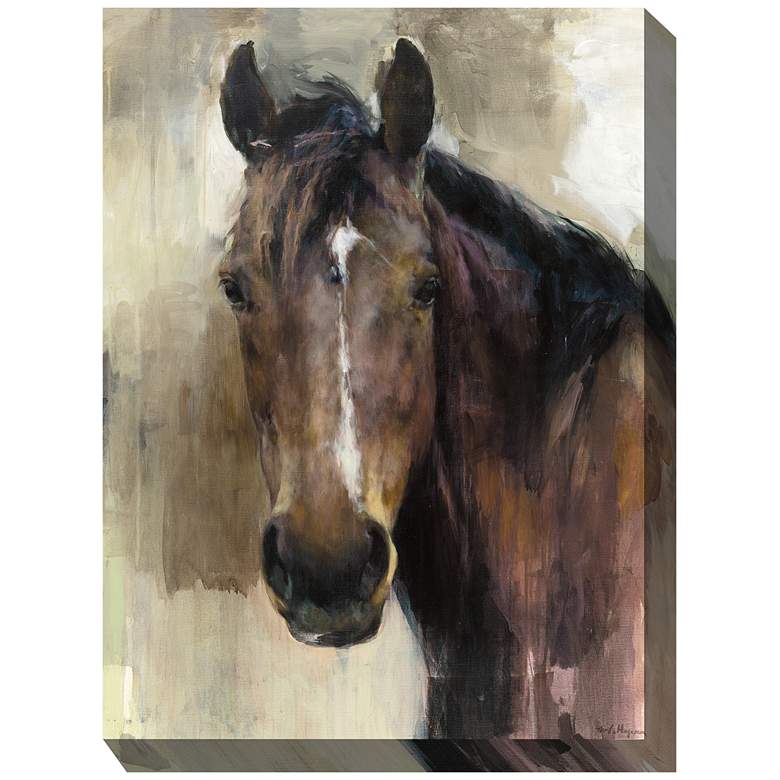 Image 2 Handsome 40" High Rectangular Outdoor Canvas Wall Art