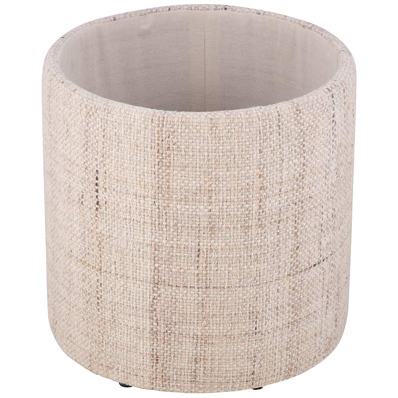 Image 6 Handwoven Nereus Wood Top Storage Ottoman more views