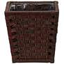 7_HandWoven Waste Basket, 3 Gallons,Removable Plastic Liner more views