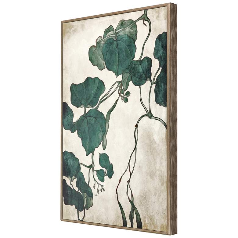 Image 3 Hanging Leaf I 37" High Framed Giclee Wall Art more views