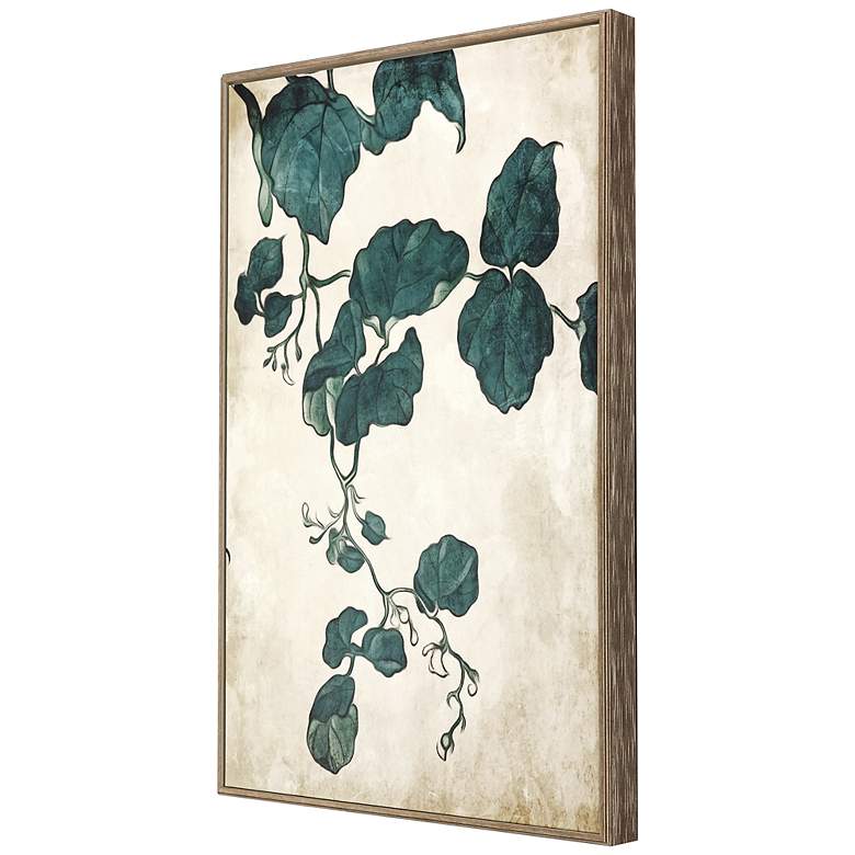 Image 3 Hanging Leaf II 37" High Framed Giclee Wall Art more views