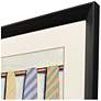 4_Hanging Ties I 32"W x 38"H Framed Art more views