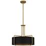 Thumbnail2 of Hanley 4-Light Aged Brass Pendant