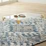 2_Hanna 42" Wide Rectangular Clear Acrylic Coffee Table