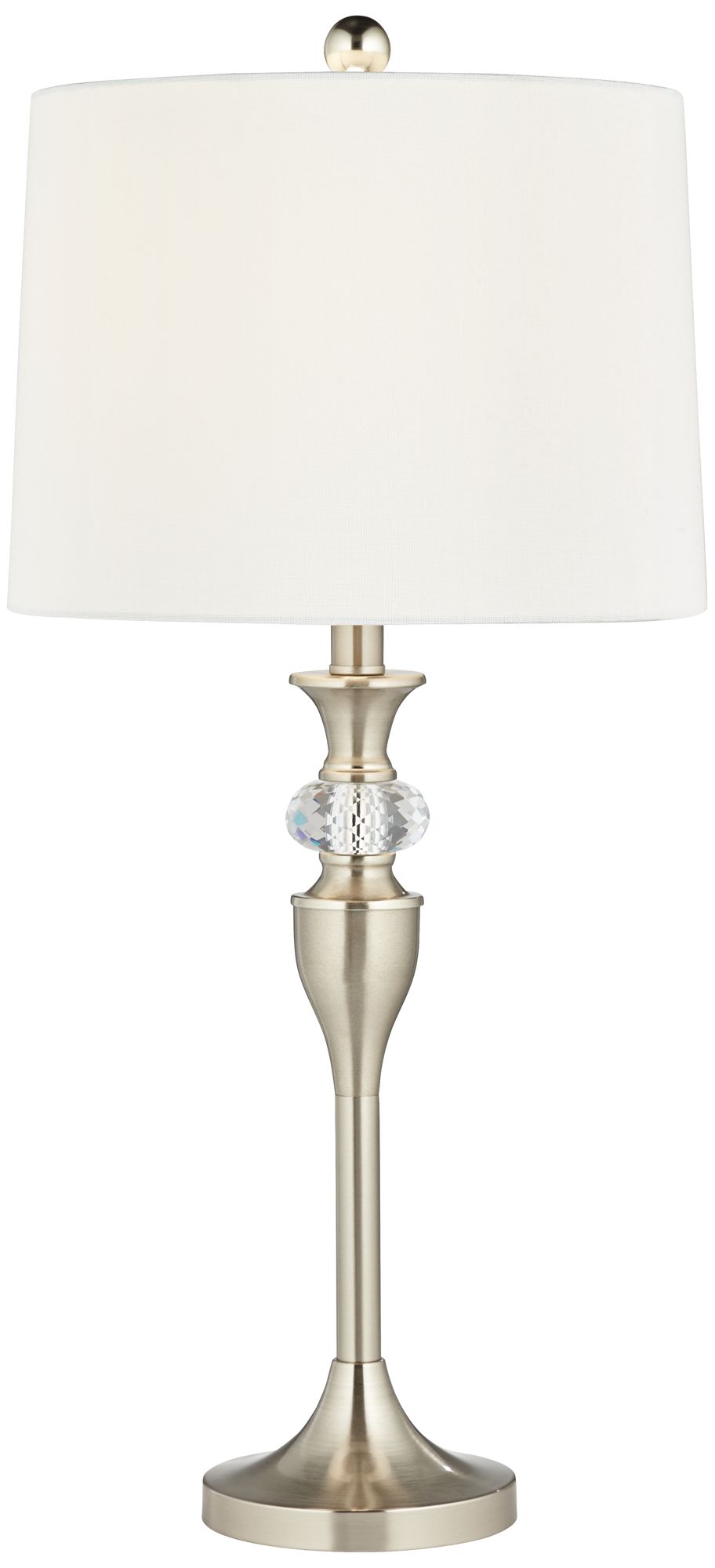 brushed nickel lamps target