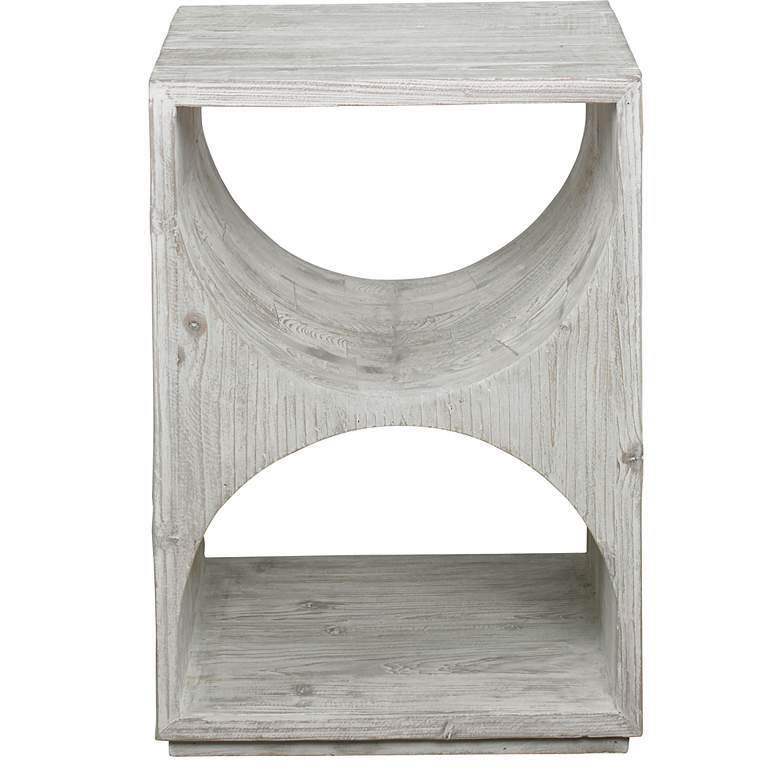 Image 3 Hans 25-in H x 18-in W White Side Table more views
