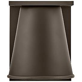 Image5 of Hans 6 1/4" High Architectural Bronze LED Outdoor Wall Light more views