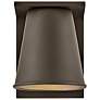 6_Hans 6 1/4" High Architectural Bronze LED Outdoor Wall Light more views
