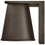 7_Hans 6 1/4" High Architectural Bronze LED Outdoor Wall Light more views