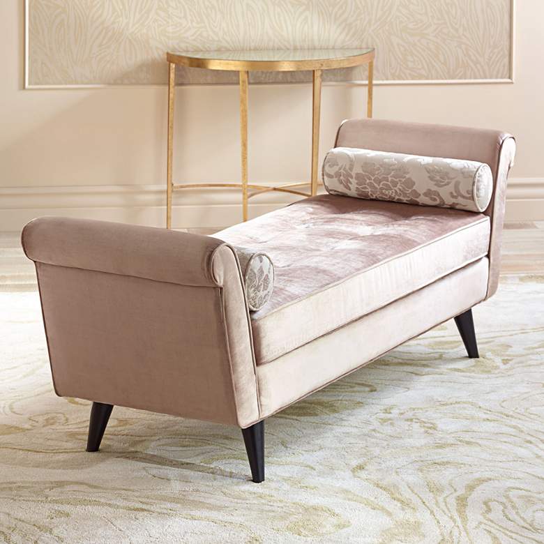 Image 1 Hansen Tufted Champagne Chaise