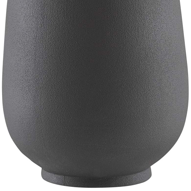 Image 3 Happy 40 13 inch High Black Ceramic Wings Decorative Vase more views