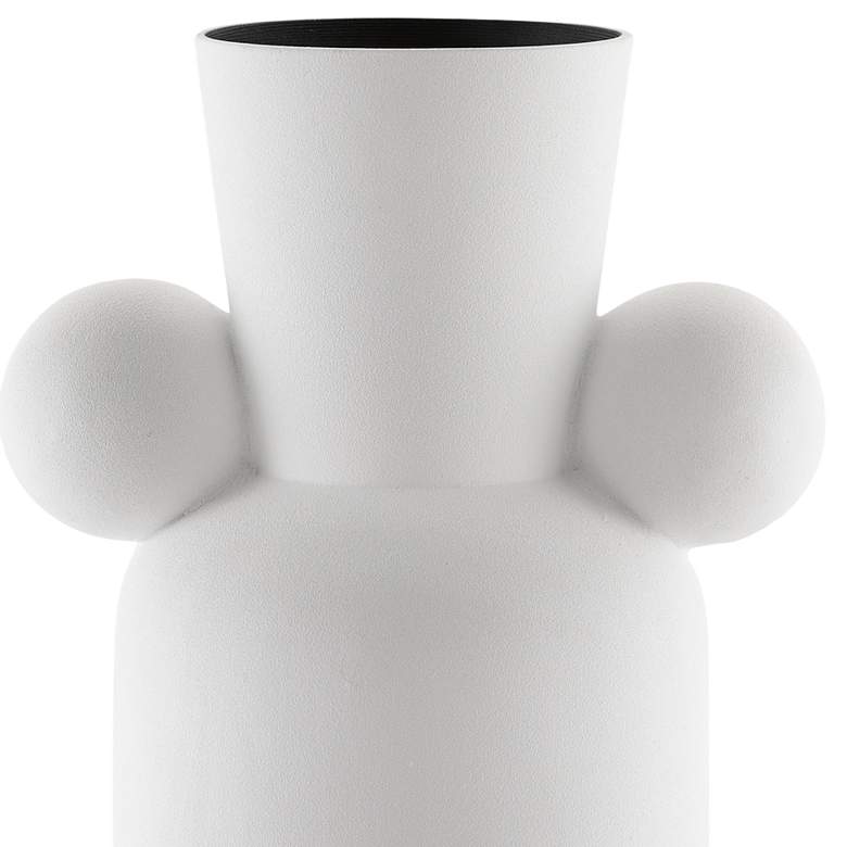 Happy 40 24 inch High White Ceramic Tall Decorative Vase more views