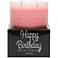 Happy Birthday Hand-Jeweled Wish Candle