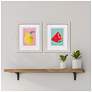 4_Happy Fruit I 9"W x 11"H Contemporary Framed Art Set of 2 more views