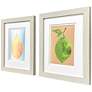 2_Happy Fruit II 9"W x 11"H Contemporary Framed Art Set of 2 more views