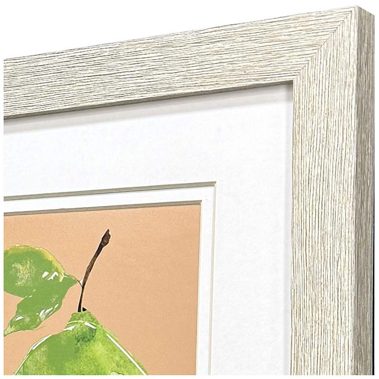 Image 3 Happy Fruit II 9"W x 11"H Contemporary Framed Art Set of 2 more views