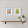 4_Happy Fruit II 9"W x 11"H Contemporary Framed Art Set of 2 more views