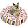 Happy Hounds Scout Deluxe Brown and Pink Medium Dog Bed