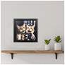 4_Happy Hour 11"W x 11"H Non-Glass Framed Art more views