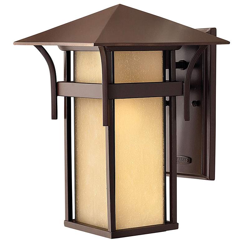 Image 1 Harbor 13 1/2"H 3W Outdoor Wall Light by Hinkley Lighting