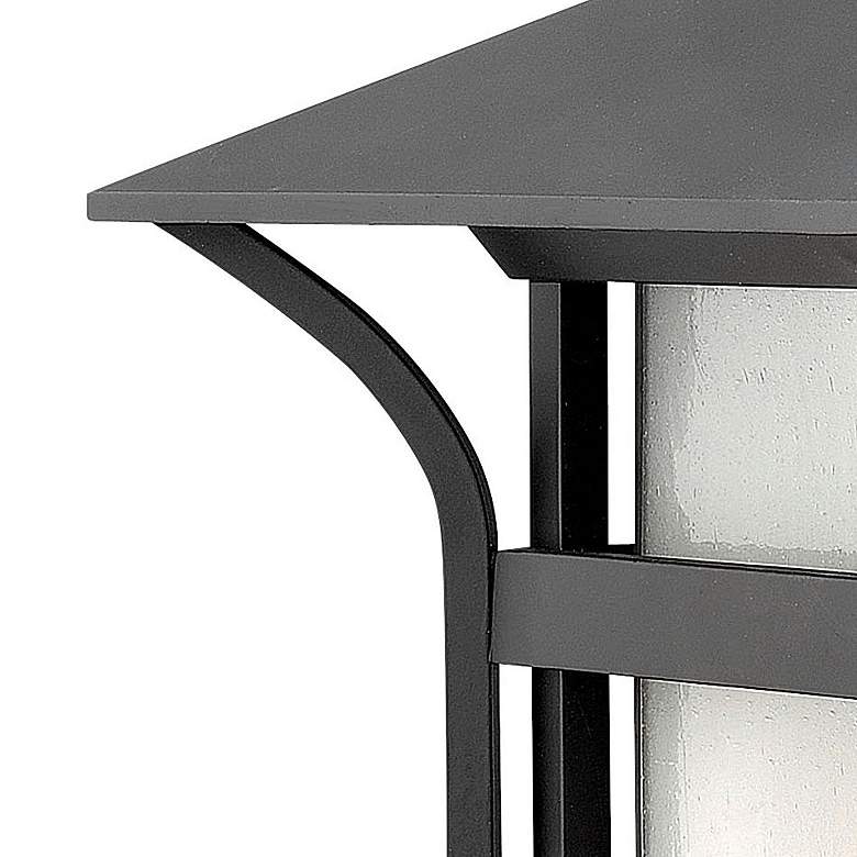 Image 3 Harbor 16 1/4" High Satin Black Outdoor Lantern Wall Light more views
