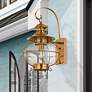 Thumbnail2 of Harbor 17 3/4" High Flemish Brass Outdoor Wall Light