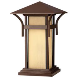 Harbor 17" High Anchor Bronze LED Outdoor Pier Mount Light