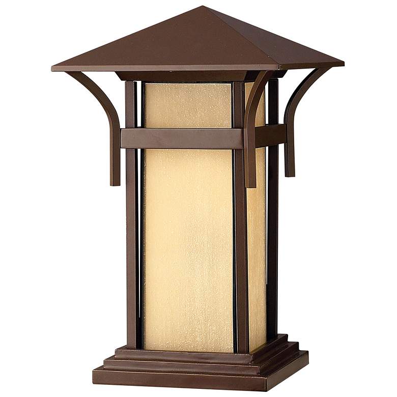 Image 2 Harbor 17" High Anchor Bronze LED Outdoor Pier Mount Light more views