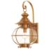 Harbor 20" High Flemish Brass Outdoor Wall Lantern