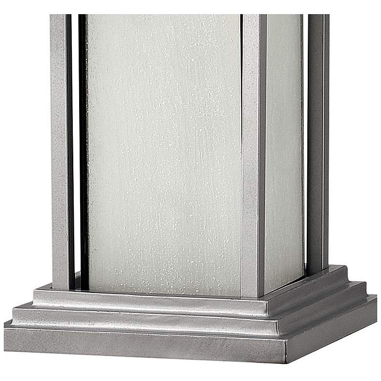 Image 3 Harbor Collection Titanium 17" High Outdoor Pier Mount Light more views