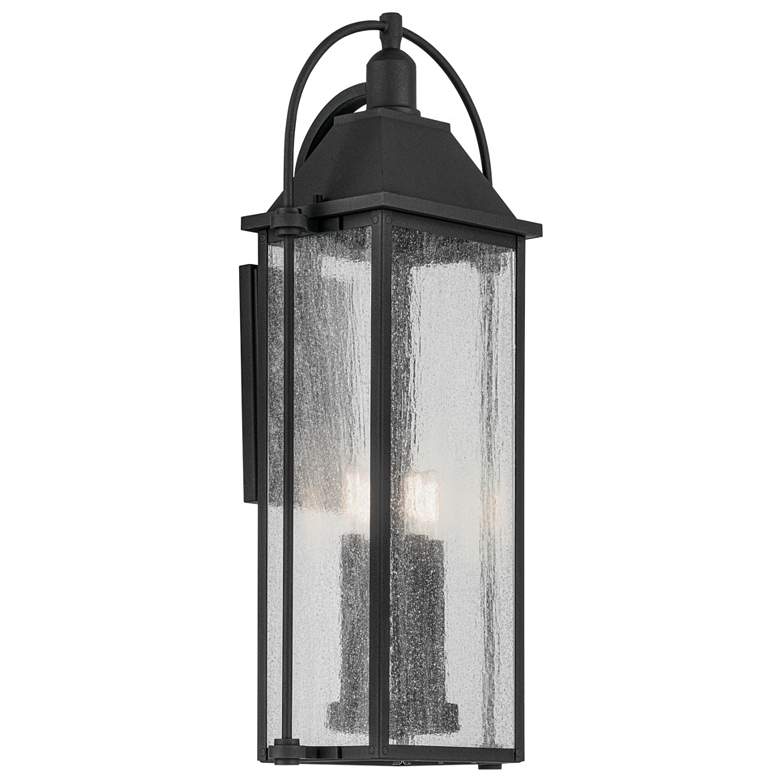 Image 2 Harbor Row 28.75" 4-Light Outdoor Wall Light in Textured Black