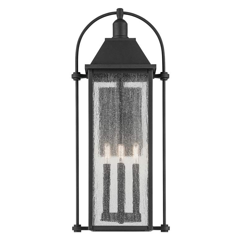 Image 4 Harbor Row 28.75" 4-Light Outdoor Wall Light in Textured Black more views