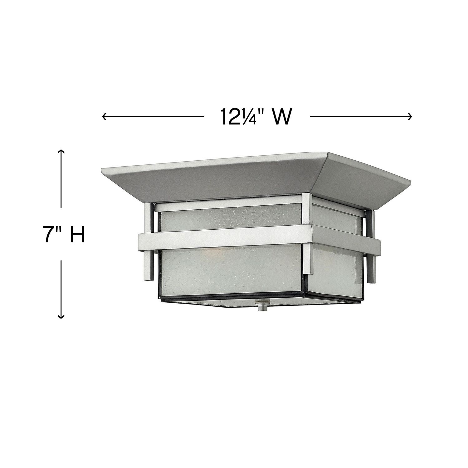 Image 5 Harbor Titanium 7 3/4" High Hinkley Ceiling Light more views