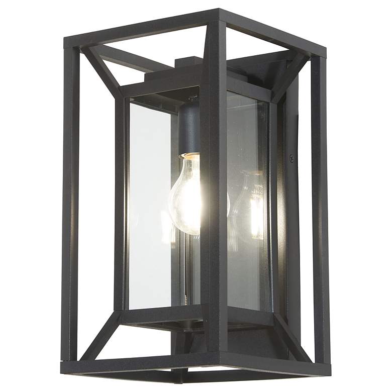 Image 2 Harbor View 13 1/4" High Sand Coal Outdoor Wall Light more views